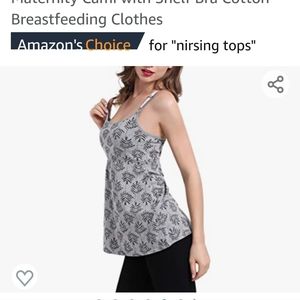 Suiek womens nursing tops (set with 2) xl